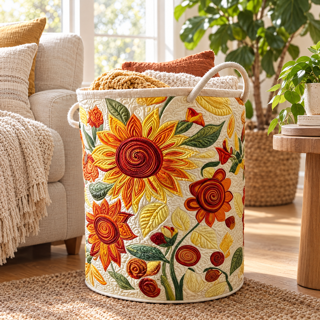 Sun Cushions // Quilted Basket