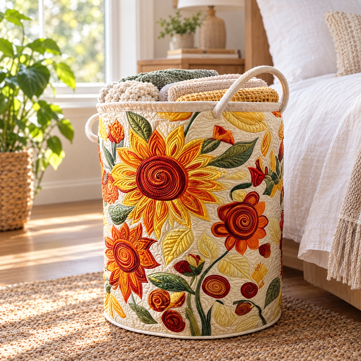 Sun Cushions // Quilted Basket