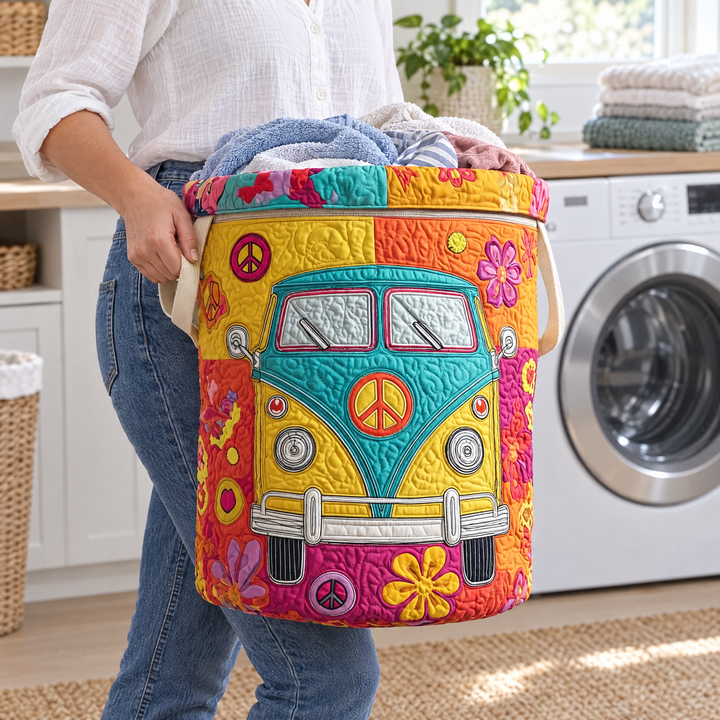 Hippie Style / Quilted Basket