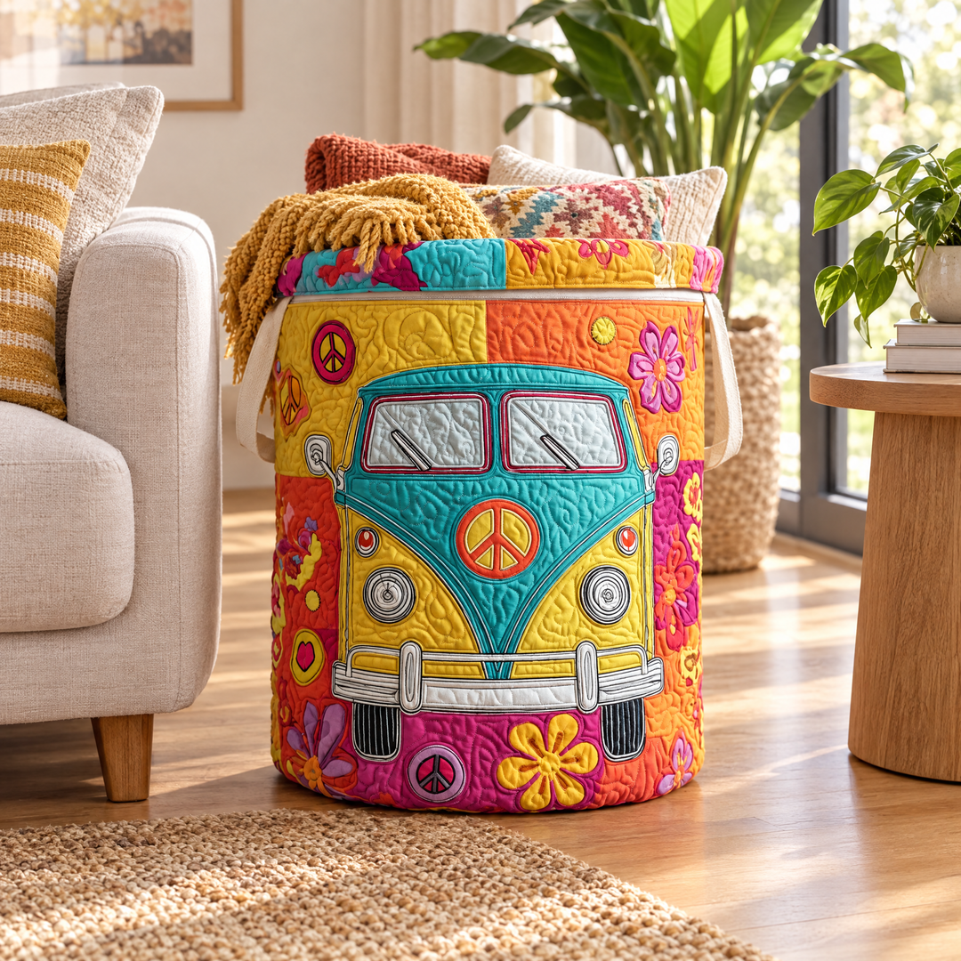 Hippie Style / Quilted Basket