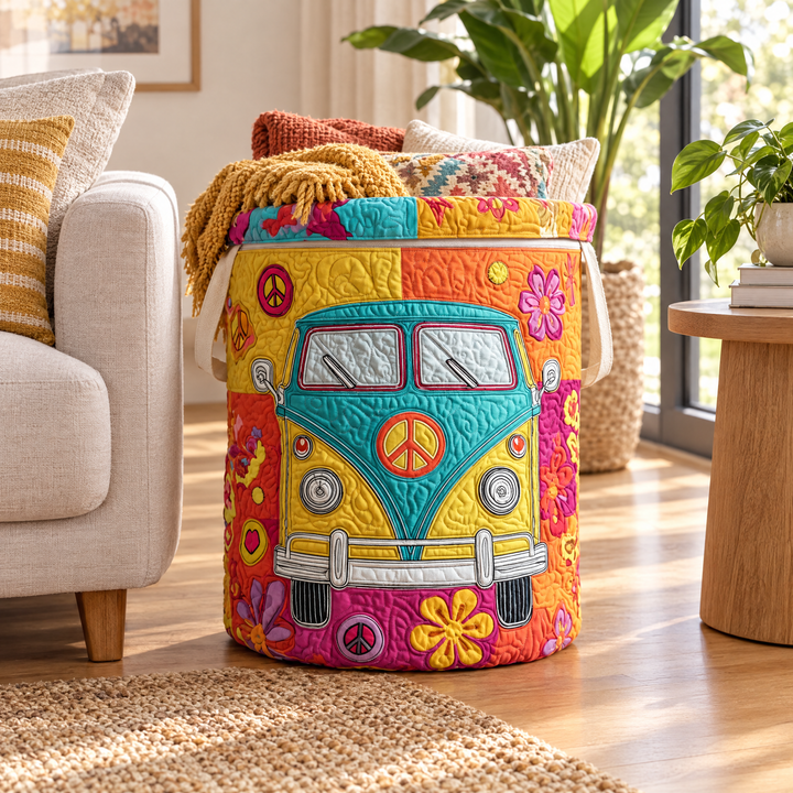 Hippie Style / Quilted Basket