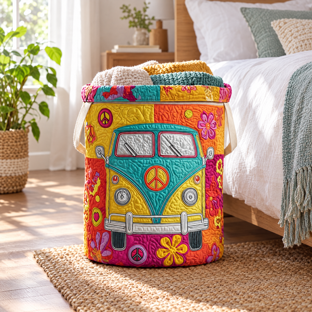 Hippie Style / Quilted Basket