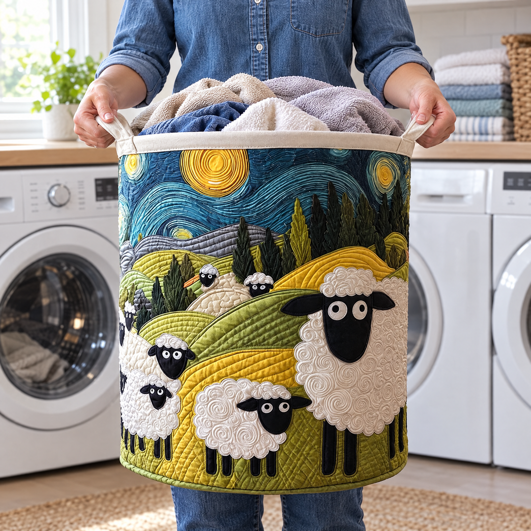 Lamb Meadow // Quilted Basket
