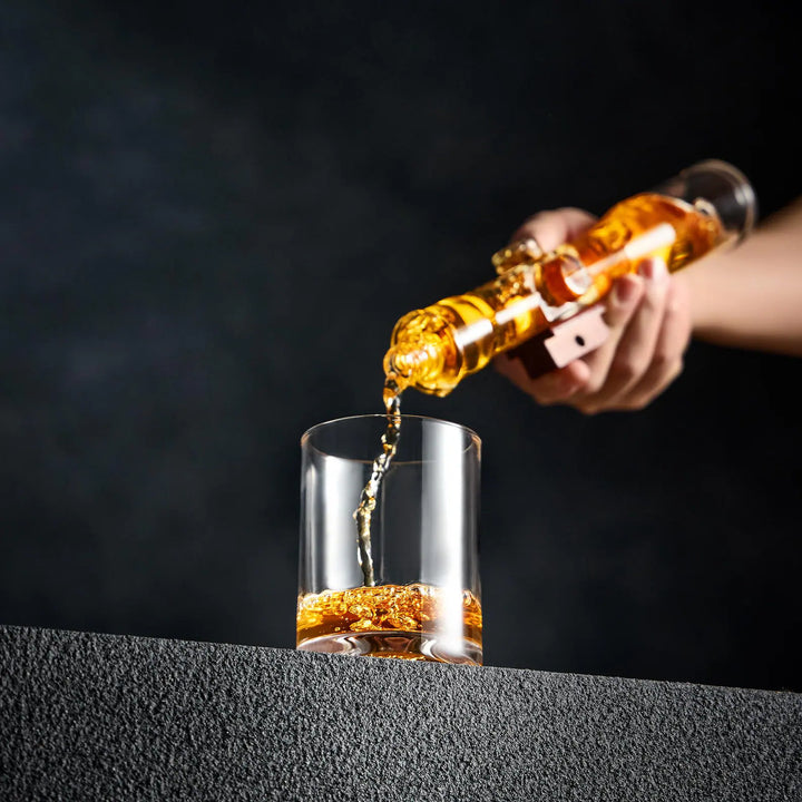Whiskey Bottle - Rifle Set Edition with Glasses