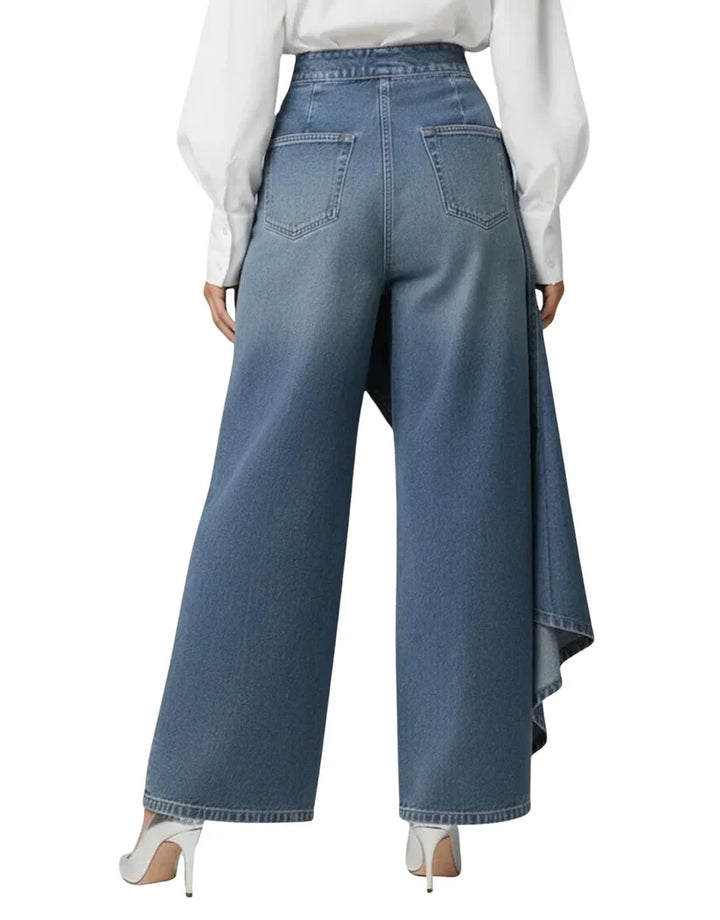 Zaria™ Wide-Leg Denim Pants