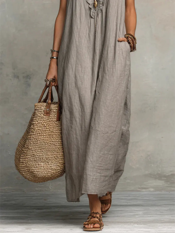 Carmela™ - Long Ruffled Dress